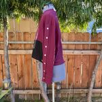 PINK - Victoria's Secret Victoria's Secret Pink Sweatshirt Snap Sleeve Boyfriend Crop size M Photo 2