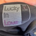 Lucky In Love Blue Black Mini Tennis Skort Skirt Womens L Golf Athletic Gorpcore Size L Photo 3