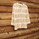 Mary McFadden Vintage 90's Brocade Jacket Pink Size 6 Photo 2