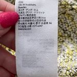 COS Yellow Marled Cotton Blend Crewneck Long Sleeve Sweater, size S Photo 8