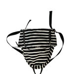 Kate Spade  Dawn‎ Nylon Backpack Black White Stripe Women's Bag Photo 1