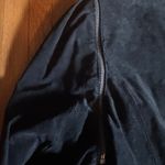 RLZ Black Suede Zipper Jacket with Detachable Sleeves, Size 10, NWT Photo 9