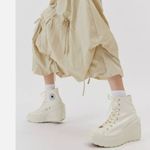 Converse NEW Chuck 70 De Luxe Wedge Platform Heel Boots White A06479C SZ-6 Photo 1