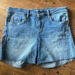 Pilcro and the Letterpress cutoff denim midi 31 Stet shorts Photo 0