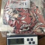 Kona Sol Floral One Piece Swimsuit Criss Cross Back Ruched Sides Womens XL Photo 8