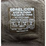 Sorel Womens 8 Red Addington Sandals Leather 2.75" Heel Cut Out Shoes NL2423-29 Photo 6