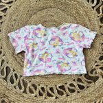 Vintage 1991 Barbie Baby Tee Youth size 8 could also fit women’s small White Photo 3