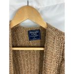 Abercrombie & Fitch Womans Brown Open Front Knit Cardigan Size Small Photo 2