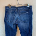 sts blue  Taylor Tomboy sz 28 girly floral feminine low rise dark wash preppy Photo 6