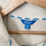 NWT Prince Cropped Quarter Zip Pullover White Size XXL Photo 3