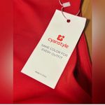 Cyanstyle Red Tank Bodysuit Size Small NWT Photo 3