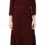 Kate Spade Kate‎ spade  100% WOO  Women's Purple V Neck Long Sleeve Wrap Dress size XS Photo 0