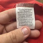 Victoria's Secret PINK Women's Sleepwear Top Size Large Red Short Sleeve Photo 5