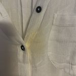 Free People  tunic loose flowy size medium M great lines stain on front Photo 1