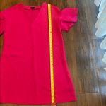 Worthington  Fuchsia Ruffle Sleeve tunic Dress Photo 8