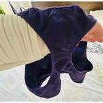 Nike  purple Sports Bra with White Logo, Size S Photo 3