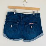 Hudson Jeans Hudson signature flap pocket denim shorts in medium blue wash. Cuffed. Size 28 Photo 2