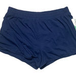 Lands' End Lands’ End Navy Blue Running Shorts‎ Tencil Knit Size XL(18) Photo 0