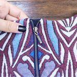 Anthropologie HD in Paris •  Cleo jacquard sheath dress blue ponte knit stretch Photo 10