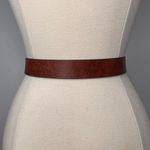 Gap Womens Leather Boho Minimalist Brown Buckle Belt Photo 5