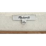 Madewell  Duster Cardigan Sweater XS Kent Striped Wool Alpaca Blend Color Block Photo 4