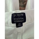 J.Crew NWD  Essential Straight White High Rise Stretch Denim Jeans Size 26 Photo 6