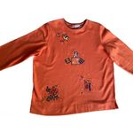 White Stag Vintage y2k  Orange Graphic Appliqué Halloween Sweater 🔥 Photo 0