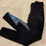 Heroine Sport Black Leggings with Lightning Bolt Black Photo 0