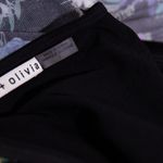 Alice + Olivia NEW Delora Turtleneck Long Sleeve Mesh Beautiful Blooms Dress 2 Photo 3