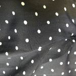 Forever 21 🎈 Navy Polka Dot Mini Flowy Skirt Size S Photo 5