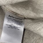 Reformation  100% Linen Faux Wrap MIDI Skirt 8 Photo 10