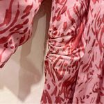 En Saison Selah Satin Floral Midi Dress in Pink Spice Size Small NWT Photo 4