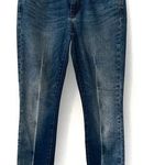 Current/Elliott Current Elliot Original Stiletto Two Toned Hacked Hem Jeans 28 Photo 0