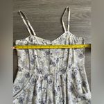 Dream Society 100% Silk Size Medium Women’s Floral Dress Photo 6