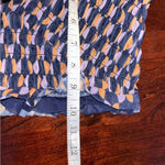 Anthropologie By  Geo Pattern Cropped Ruffle Strappy Tank Top Photo 3