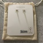 J.Crew  Made in Italy Round Drop Earrings in Pale Seascape BK925 NEW Photo 3