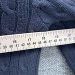 Ralph Lauren Sport Womens Sweater Size L Minimalist Cable Knit Preppy Cozy Comfy Black Size L Photo 11