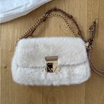 ALDO  Crossbody Bag Faux Fur Evengelina Beige Brown Photo 0