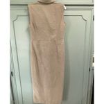 Laura Ashley Vintage  Linen Blend Size 8 Long Dress Lagenlook Minimalist Midi Photo 3