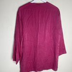 Victoria's Secret Gold Label Vintage Pink Silk Sleep Shirt Mini Size Medium Photo 5