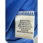 New In Blue Striped Mini Dress Size M Tiered Holiday Festival Cocktail Party NWT Size M Photo 7