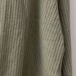 Hollister  Waffle Knit Top Women’s Small Tie Front Crop Keyhole Oversize Slouchy Photo 7