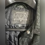 Guess Vintage Dark Green Snakeskin Print Jacket Photo 4