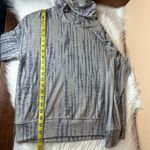 Anthropologie Sundry Shibori Cozy Hoodie Heather Gray Tie Dye Size 1/Small Photo 8