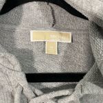Michael Kors  Women's Grey Lightweight Rhinestone "MK" Hoodie Size XS Photo 6