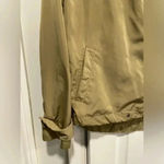 Love Tree Tilly’s High Collar Hooded Olive Green Full Zip Windbreaker Size M Photo 5