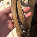 Coach  Penelope White and Brown Leather Shoulder/Tote Bag, No. B1182-F16532 Photo 10