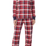 Nautica Red Plaid Fleece Pajama Set *Mixed Sizes Photo 0