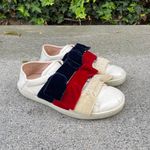 Gucci Ace leather and velvet bow slip-on sneakers size IT 36.5 US 6.5 Photo 18