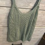 Almost Famous  Classic Cable Knit Scoop Neck Sweater Tank Top XL Photo 1